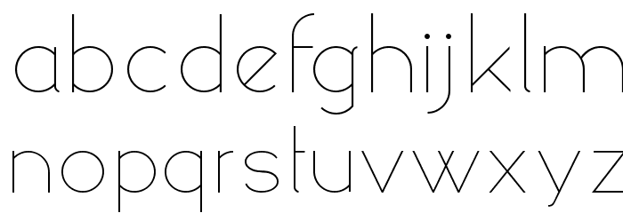 yellow peas demo Font LOWERCASE