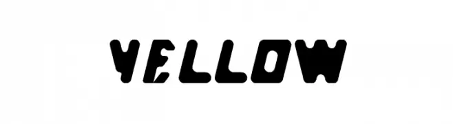 yellow  免费字体下载
