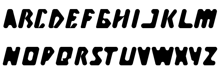 yellow Font LOWERCASE