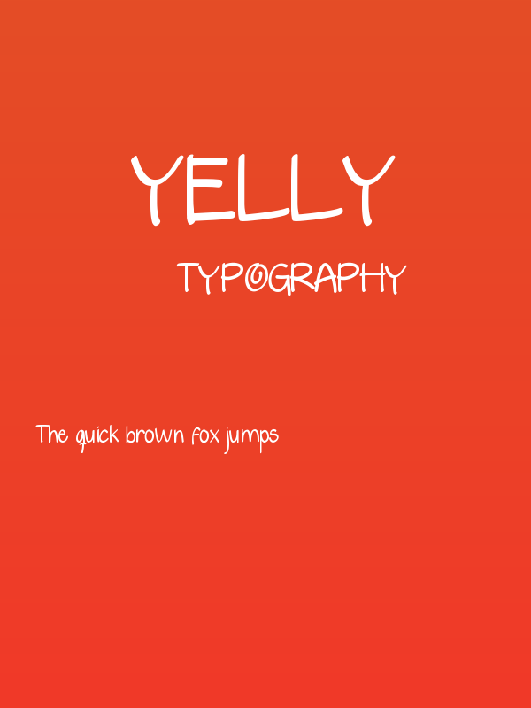yelly Poster