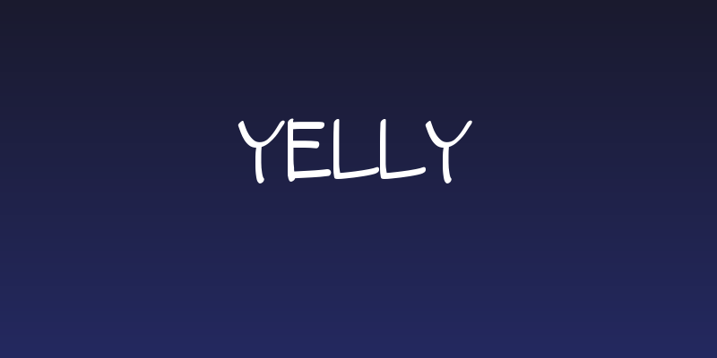yelly Social Header