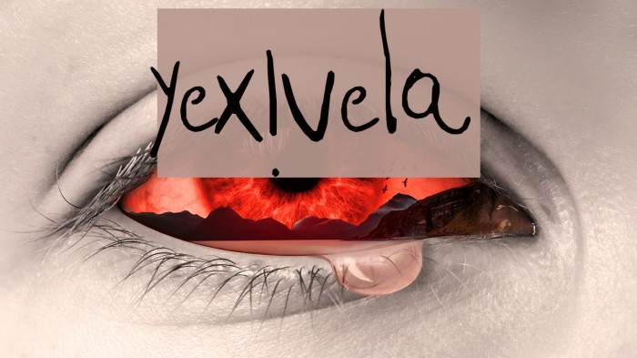 yexivela Font examples