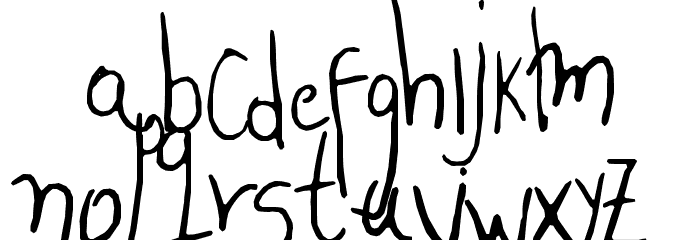 yexivela Font LOWERCASE