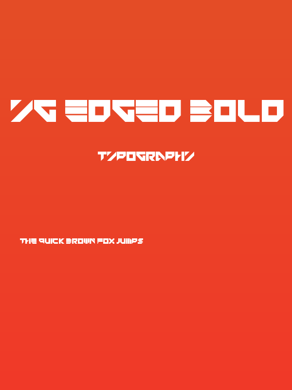 YG Edged Bold Poster