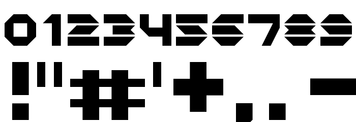 YG Lowercase Regular Font OTHER CHARS