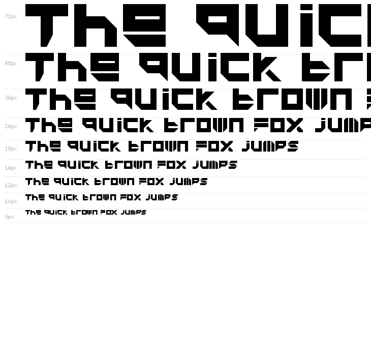 YG Lowercase Regular Waterfall