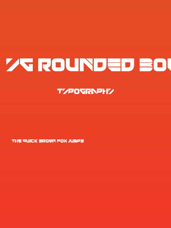 YG Rounded Bold Poster