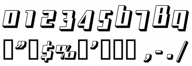 YG03 خط محارف أخرى
