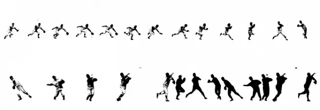 YG03 Schriftart Groß