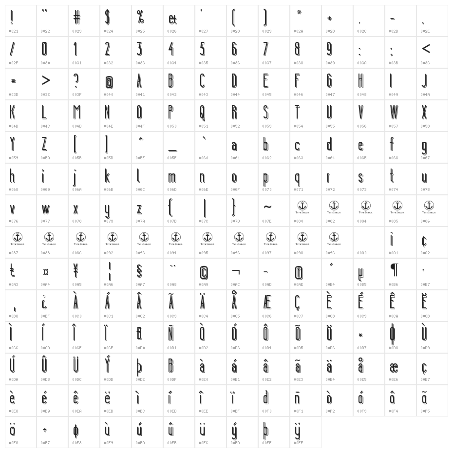 Ygraine Shadow Character Map