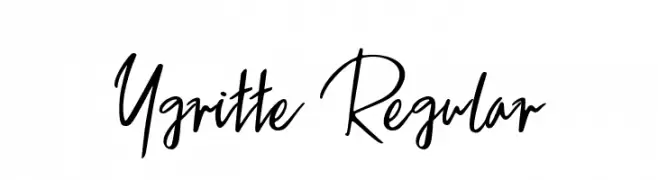 Ygritte Regular  Free Fonts Download