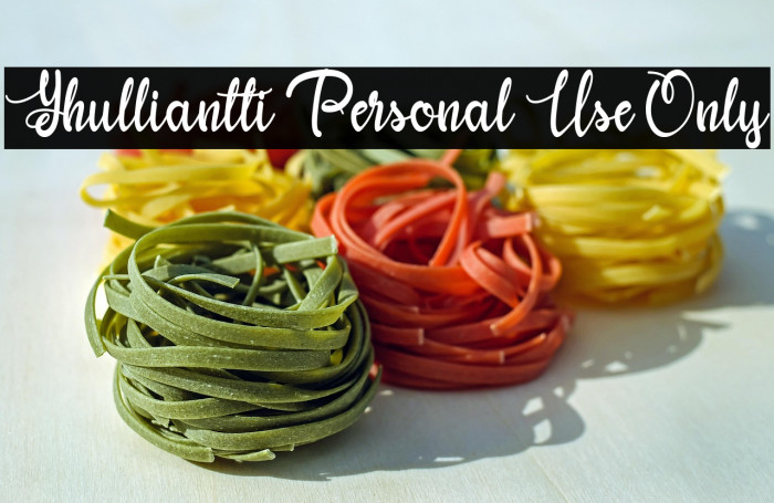 Yhulliantti Personal Use Only Example 3