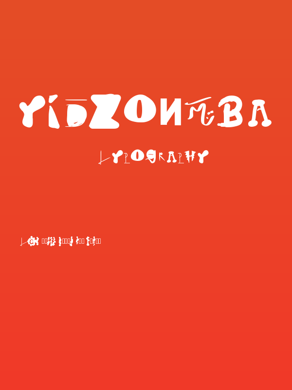Yidzoumba Poster