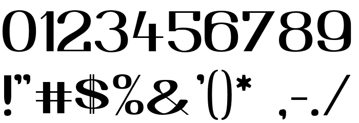 Yiggivoo Unicode Font OTHER CHARS