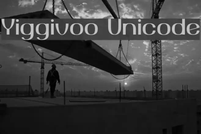 Yiggivoo Unicode Fonte examples