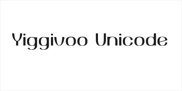 Yiggivoo Unicode Logo