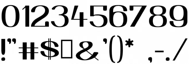 YiggivooUnicode Font OTHER CHARS