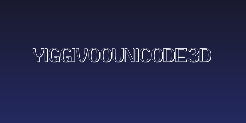 YiggivooUnicode3D Social Header