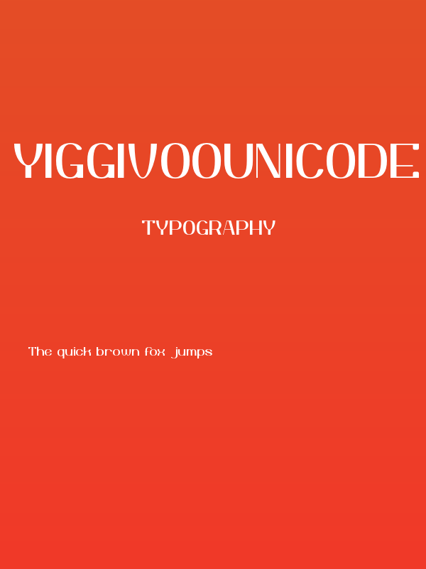 YiggivooUnicode Poster