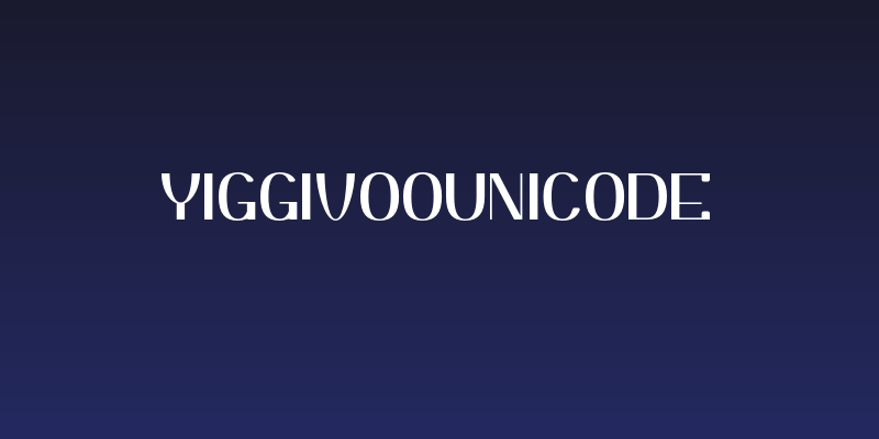 YiggivooUnicode Social Header