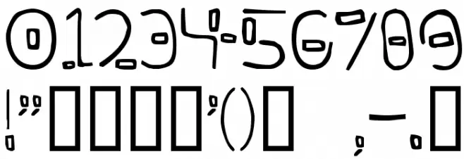 Yikatu Font OTHER CHARS