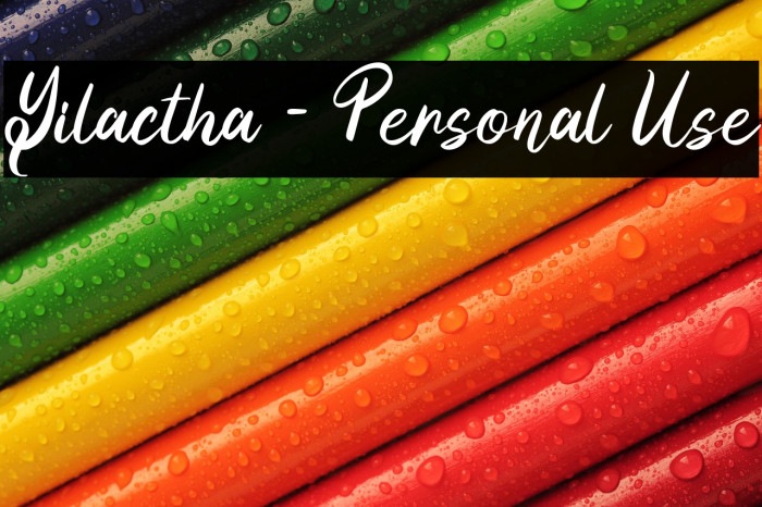 Yilactha - Personal Use Example 3