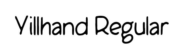 Yillhand Regular  Descarca Fonturi Gratis
