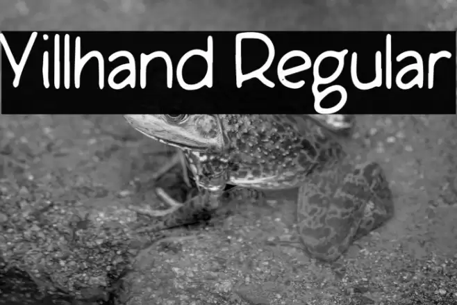 Yillhand Regular Font examples