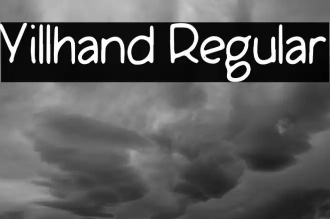 Yillhand Regular Font examples