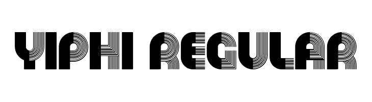 Yiphi Regular  Frei Schriftart Herunterladen