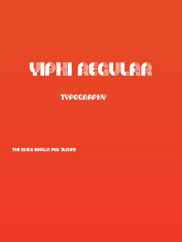 Yiphi Regular Poster
