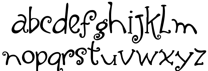 Yippy Alt Font LOWERCASE