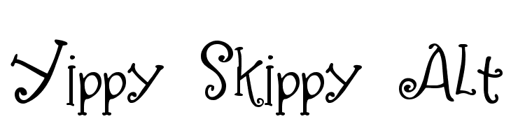 Yippy Skippy Alt Font