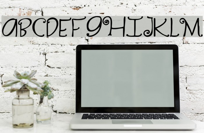 Yippy Skippy Font examples