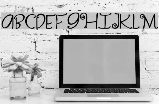 Yippy Skippy Schriftart examples