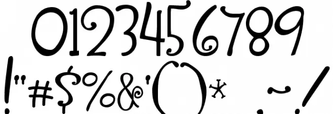 Yippy Font OTHER CHARS