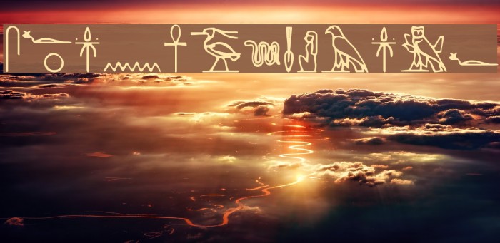 Yiroglyphics Fonte examples