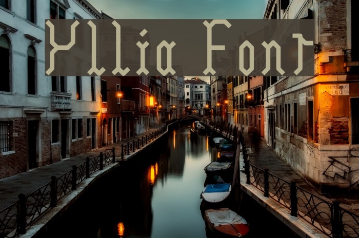 Yllia Font examples