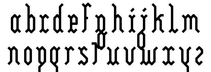 Yllia Font LOWERCASE