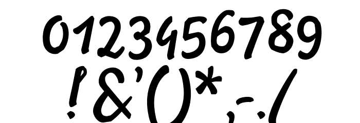Ylvie script bold Italic Font OTHER CHARS