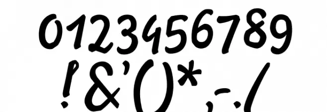 Ylvie script bold Italic Font OTHER CHARS