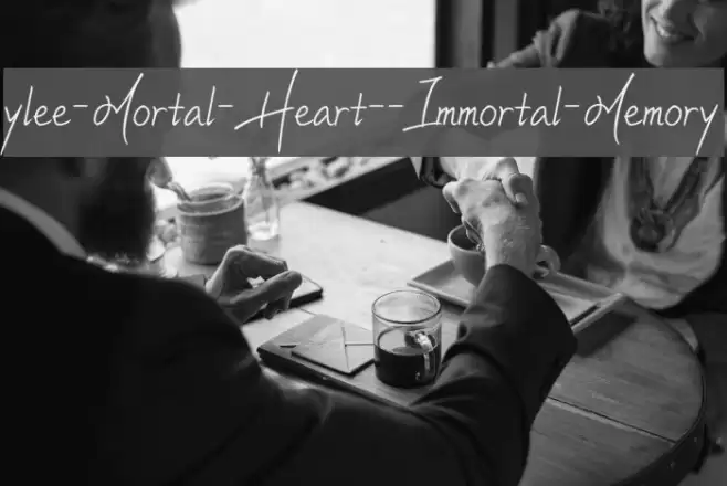 ylee-Mortal-Heart--Immortal-Memory Schriftart examples