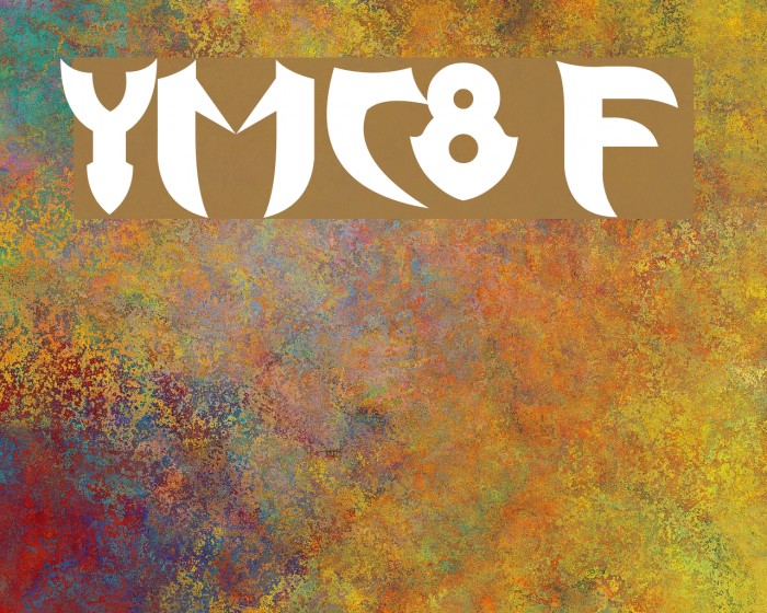 YMC8 Font examples