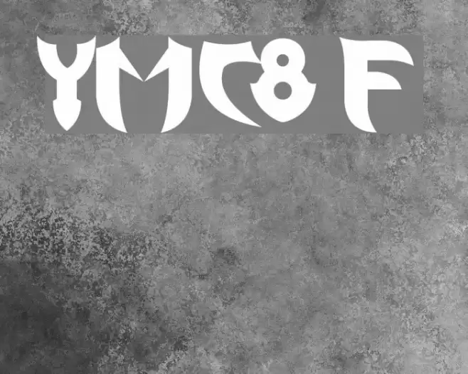 YMC8 Font examples