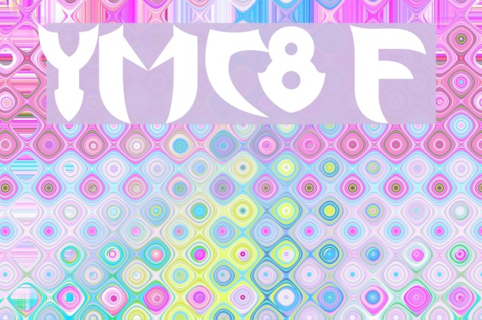 YMC8 Font examples