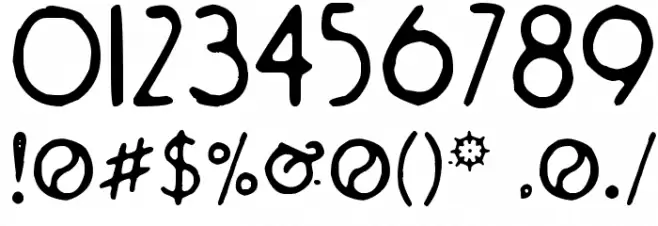 ympyroity Font OTHER CHARS