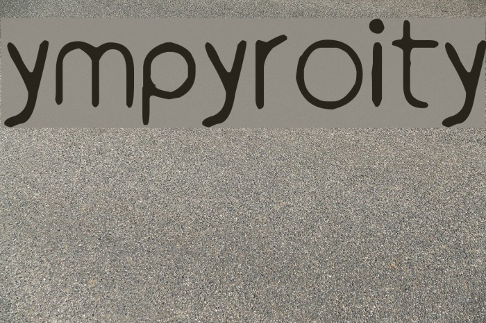 ympyroity Font examples