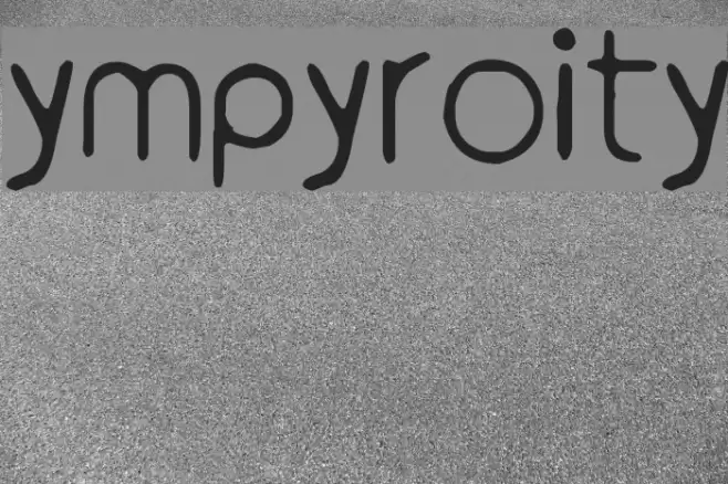 ympyroity Font examples