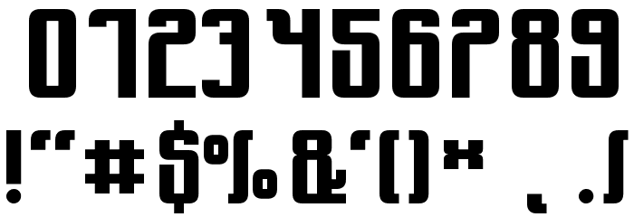 Yndu Font OTHER CHARS
