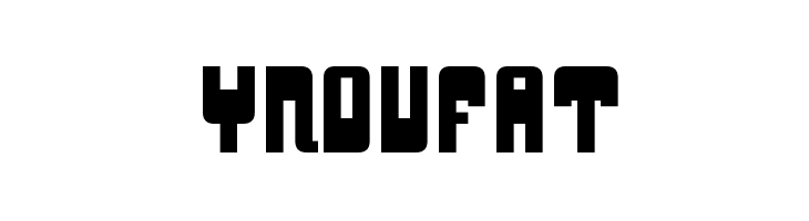YnduFat  Free Fonts Download